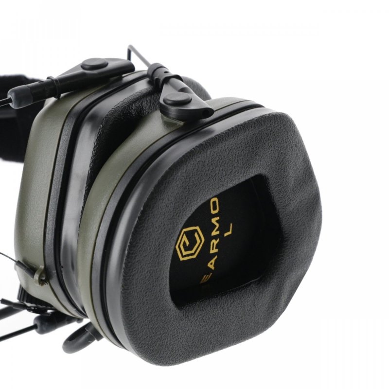 Aktywne ochronniki słuchu Earmor M31 Mark 3 zielone