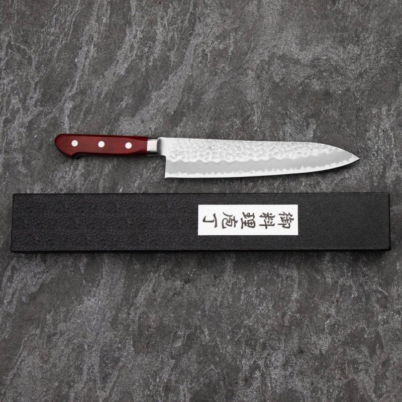 Tsunehisa Aogami Super/SS Migaki Red Nóż Szefa kuchni 21 cm