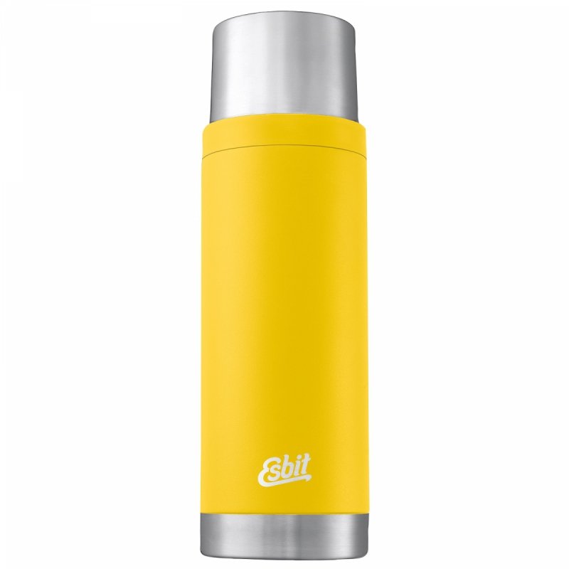 Termos Esbit Sculptor Vacuum Flask 1L żółty - stal nierdzewna, BPA free