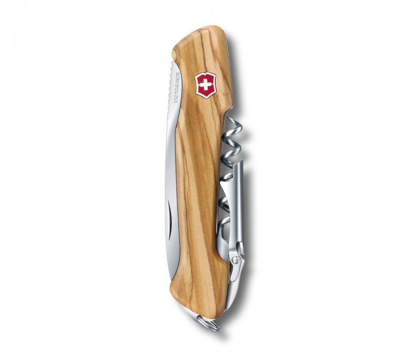 Scyzoryk Victorinox Delemont Wine Master, 130 mm, drzewo oliwne 0.9701.64