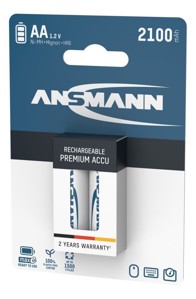 Akumulator Ansmann NiMH AA/HR6 2100 mAh maxE 2 szt