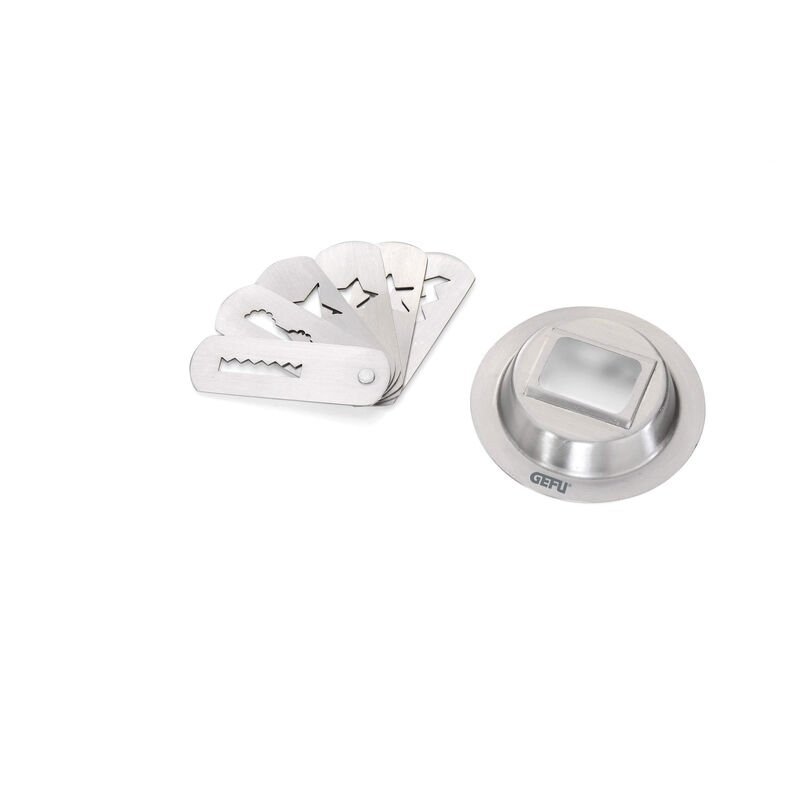 GEFU TRICA Nakładki Do Ciastek Do Maszynki, Rozmiar 5 Trica