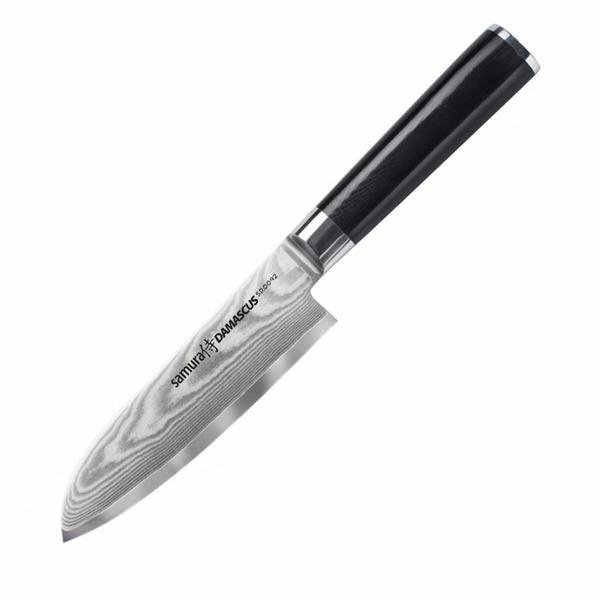 Samura Damascus nóż małe santoku 145mm