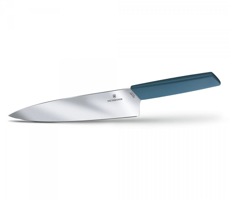 Nóż Szefa Kuchni, szerokie ostrze, 20 cm, chabrowy Victorinox  6.9016.202B