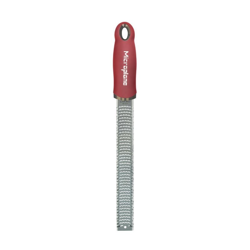 Tarka zester Microplane Premium, pomegranate red