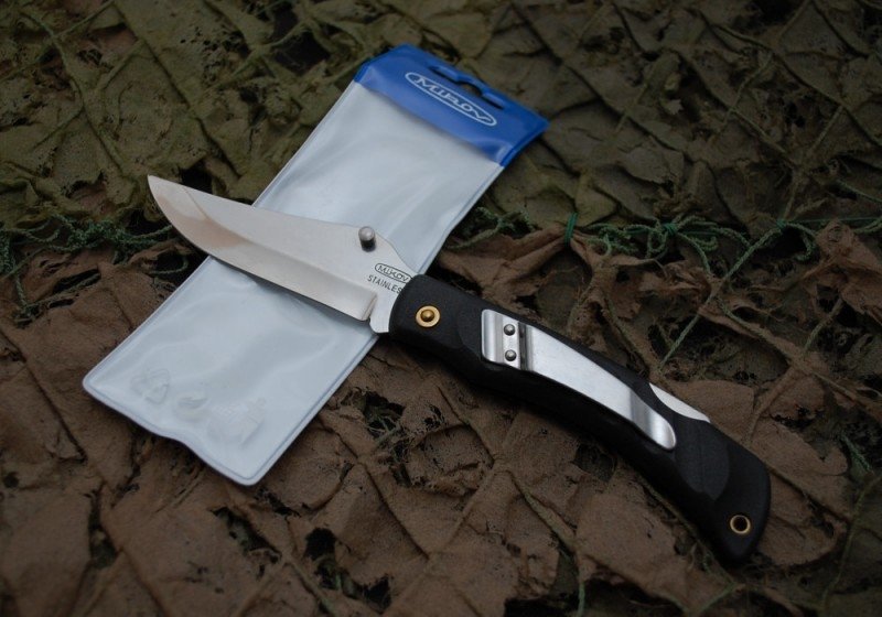 Nóż składany Mikov Crocodile 243-NH-1/C klips 9 cm stal 420