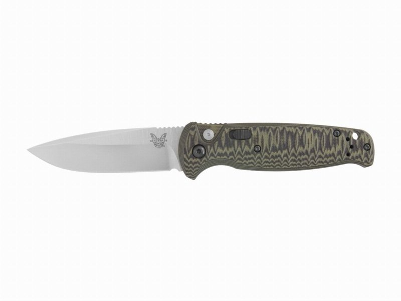 Nóż Benchmade 4300-1 CLA - Automatyczny, blokowane ostrze, stal CPM 154, do EDC i taktyki - 199 mm - Benchmade