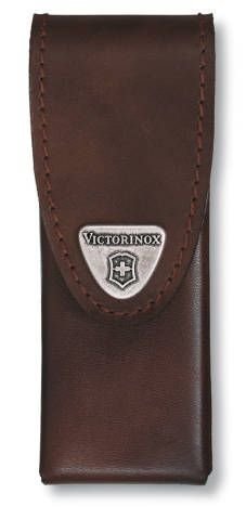 Etui Victorinox na Swiss Tool Spirit Plus 4.0832.L - skóra, zapięcie na rzep, szlufka na pasek, ochrona narzędzia - 7 cm