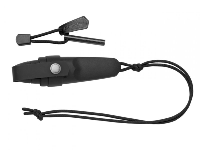 Nóż Morakniv Eldris czarny z zestawem Neck Knife Kit