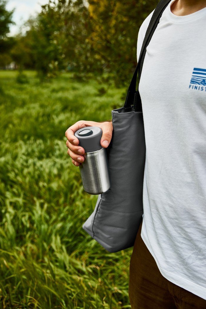 BB-Kubek termiczny stalowy, czarny