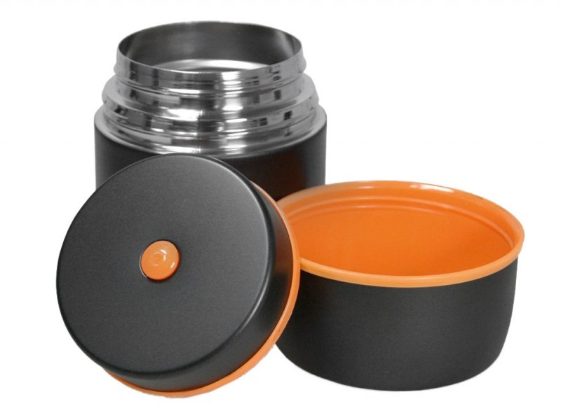 Termos obiadowy Esbit Food Jug 1.0L, stal, antypoślizgowy, srebrny