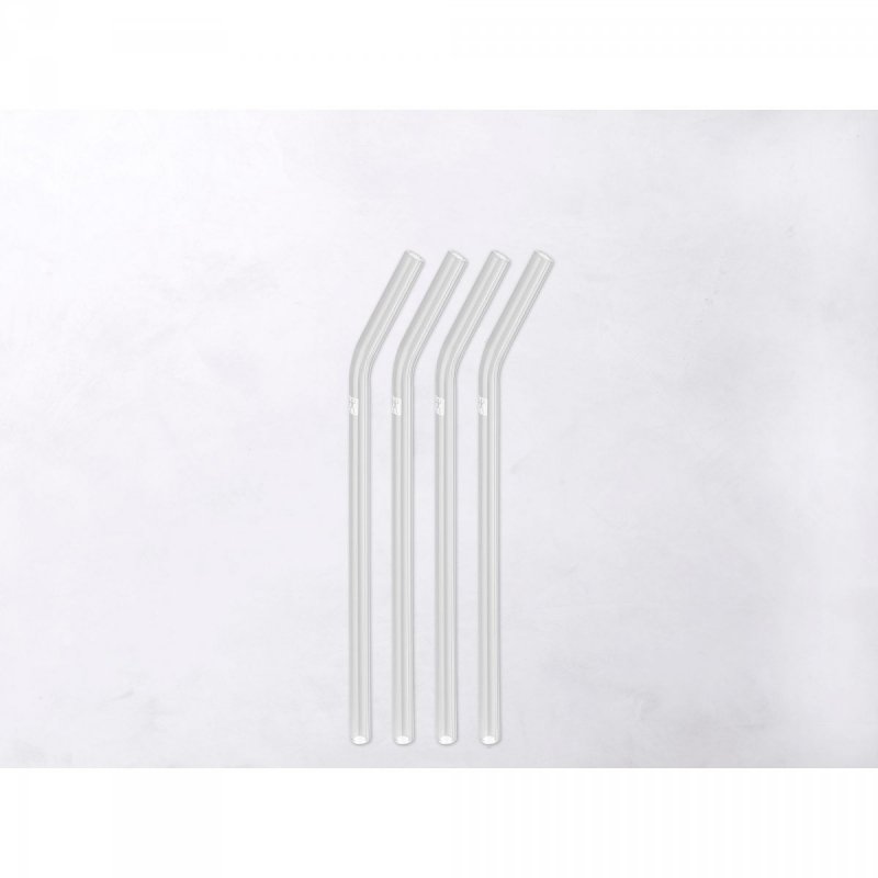 Zestaw 4 Słomek Zakrzywionych Białe Sorrento Zwilling