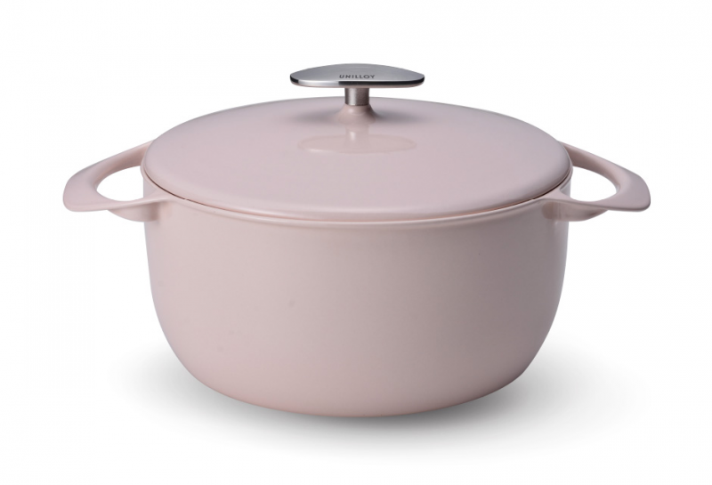 Garnek żeliwny UNILLOY Sakura 22 cm [UC220PI]