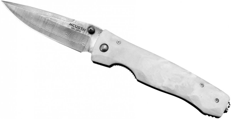 Nóż składany Mcusta Elite Corian Damascus