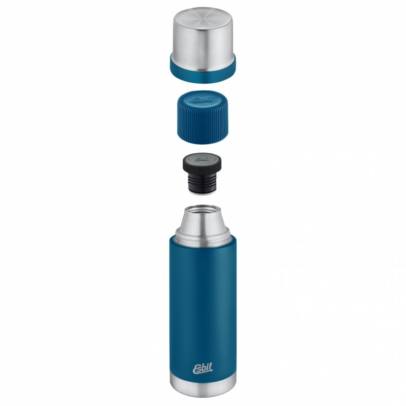 Termos Esbit Sculptor Vacuum Flask 1L niebieski - stal nierdzewna, BPA free
