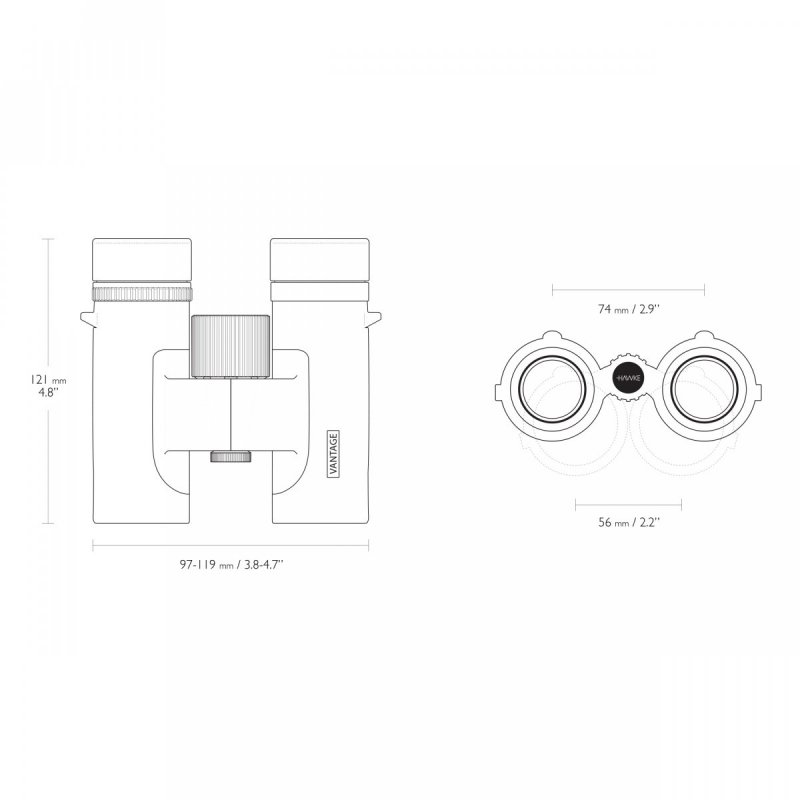 Lornetka Hawke Vantage 10x32 zielona