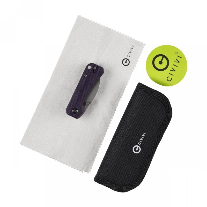 Nóż składany Civivi Baby Banter Wharncliffe C19068SC-2 purple