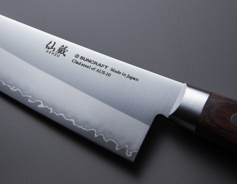 Nóż kuchenny Suncraft SENZO CLAD Gyuto 180 mm