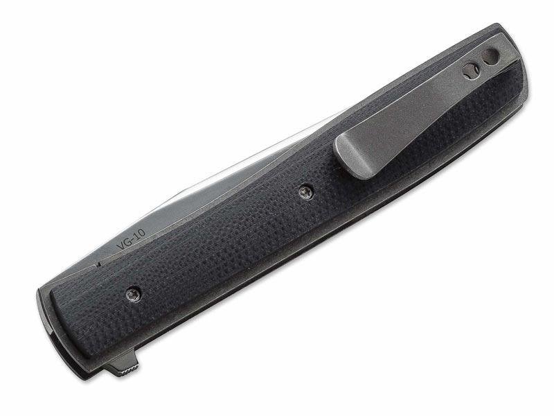 Nóż Boker Plus Urban Trapper G10 - Lekki, blokowane ostrze ze stali VG-10, składany nóż EDC - 87 mm - Boker