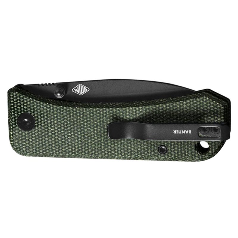 Nóż składany WE Knife Banter 2004J green micarta