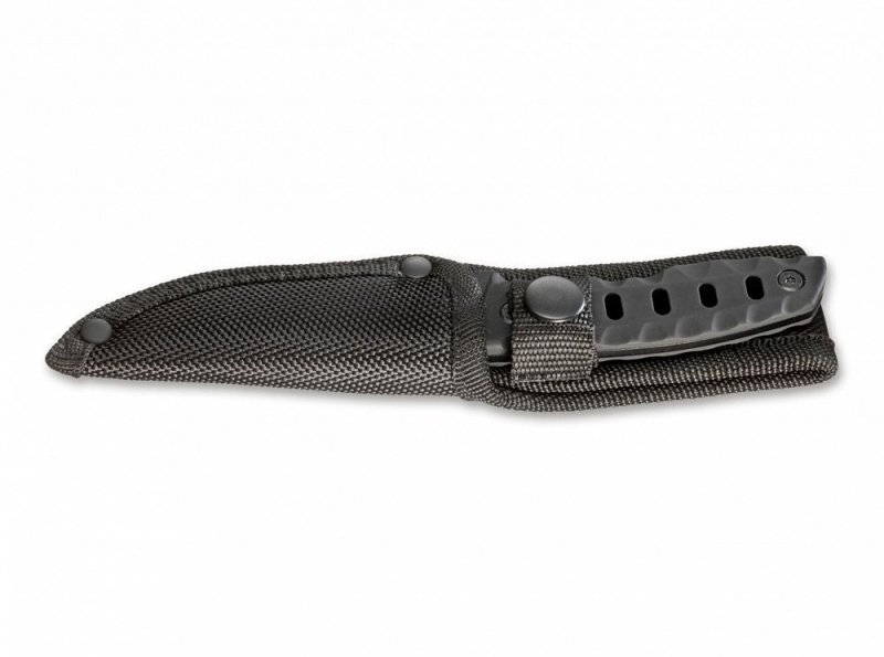 Magnum Oblong Hole Nóż EDC 8,7cm 440A G10 z Pochwą