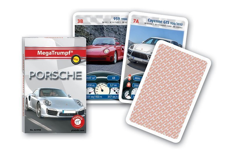 Karty Piatnik Quartet Porsche - Gra Karciana dla 2-4 Graczy