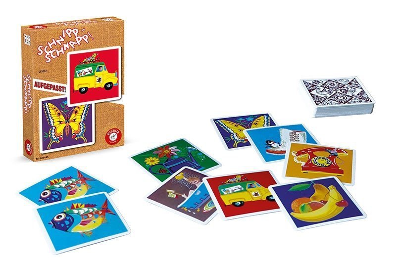 Gra Karciana Sznip Sznap! i Uważaj! Piatnik - Dla Dzieci