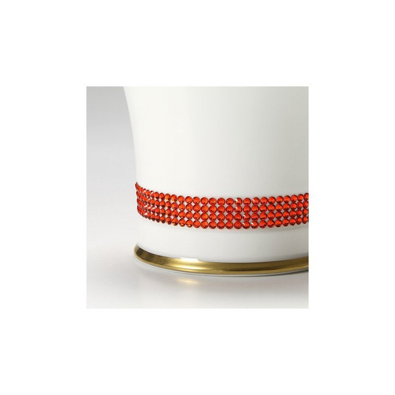 Kubek do kawy z kryształkami Swarovskiego (Hyacinth)