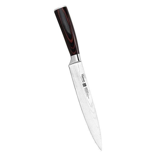 Nóż santoku Fissman Ragnitz 20 cm - stal, drewno, zmywarka