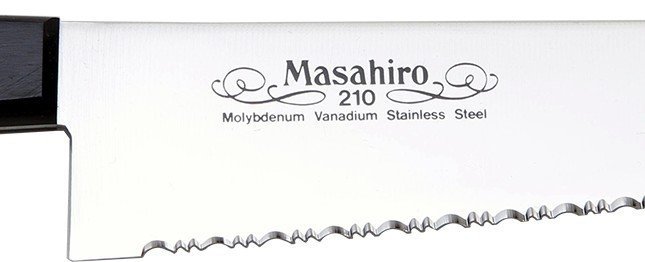 Nóż Masahiro BWH Chef Wave Edge 21 cm ząbkowany MBS-26