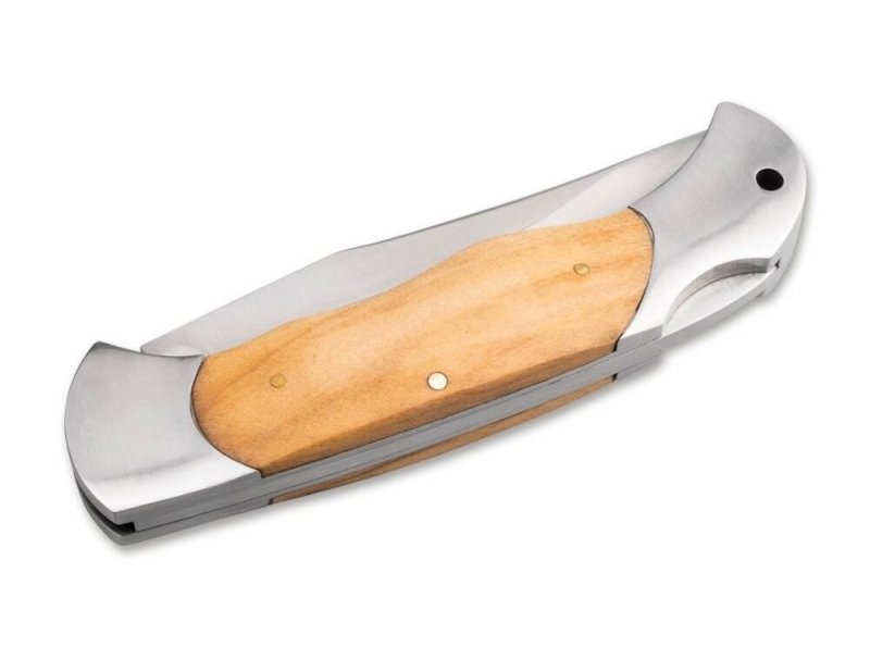 Nóż Magnum Classic Hunter One 9,5 cm drewno oliwne