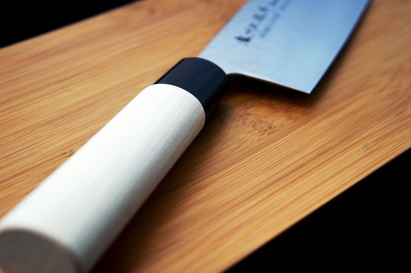 Nóż Nakiri 16 cm Satake Nashiji Natural