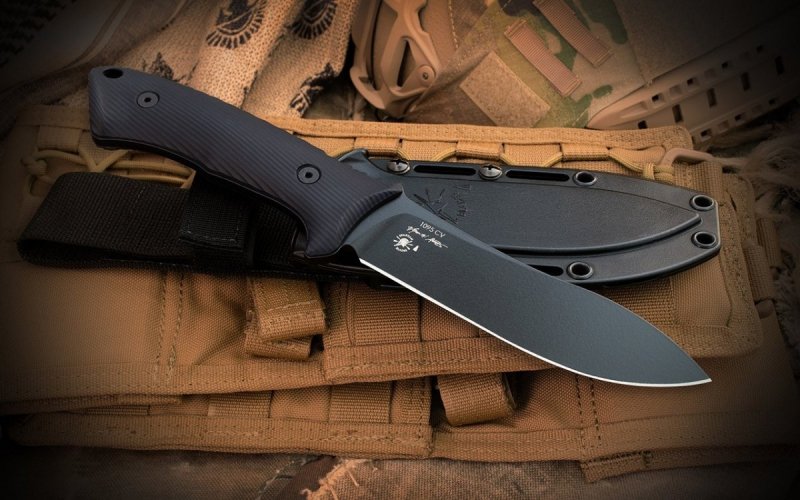 Nóż Spartan Blades Harsey Nessmuk All Black