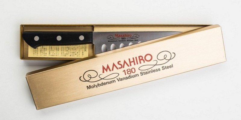 Masahiro BWH Chef Dimple 18,2cm MBS-26 Pakkawood Lekki