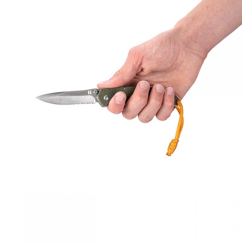 Kieszonkowy Nóż EDC z klpisem i zawieszką  Homey's, DIY, Hedy, stal nierdzewna G10, pudełko