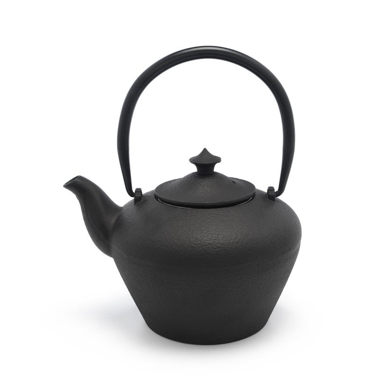 Dzbanek żeliwny Bredemeijer Chengdu 1L, emaliowany, z sitkiem