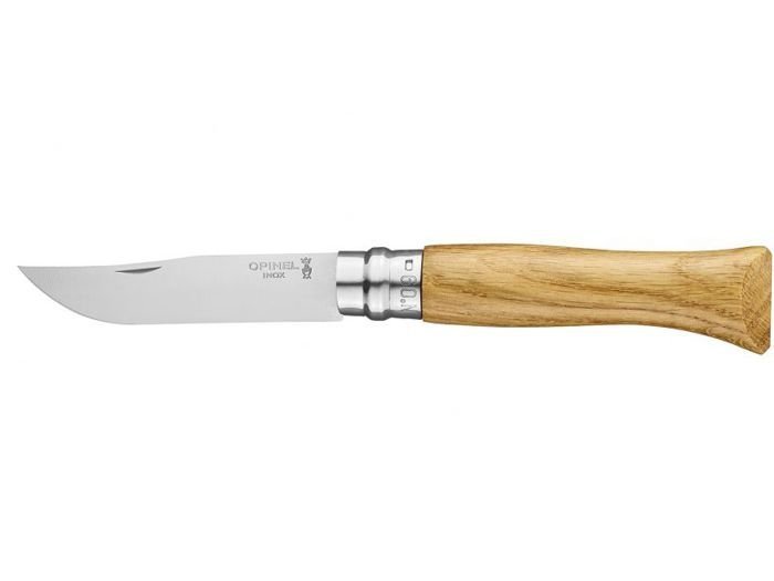 Nóż Opinel Oak 09 9 cm dąb Sandvik Virobloc prezent