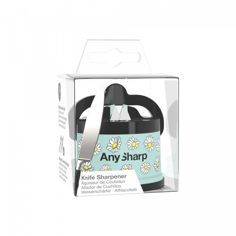 Ostrzałka AnySharp Classic Daisies węglik wolframu PowerGrip