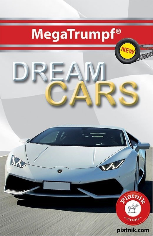 Karty Piatnik Quartet Samochody Marzeń - Gra Karciana dla 2-4 Graczy