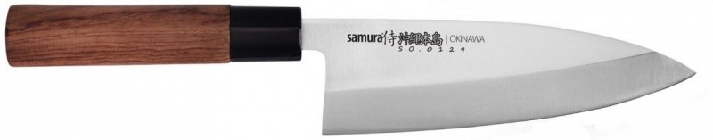 Samura Okinawa nóż Kuchenny Deba 170mm w Stylu Japońskim do ryb