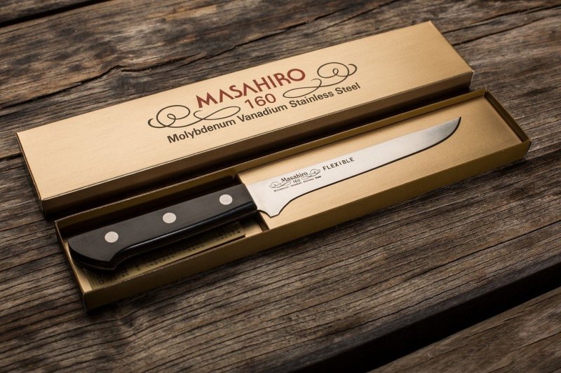 Masahiro BWH Nóż do Luzowania 16cm Elastyczny MBS-26 - Perfekcja i Precyzja Japońskich Mistrzów
