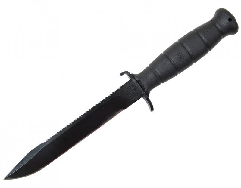Nóż Glock FM81 Black z piłą (12183)
