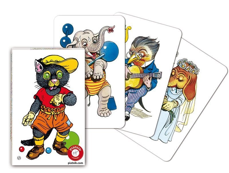 Czarny Piotruś Zwierzęta - Gra Karciana dla Dzieci z Motywem Zwierząt