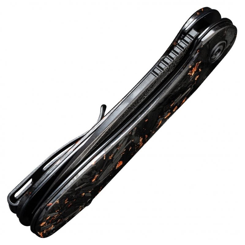 Nóż składany Civivi Elementum C907C-DS3 shredded carbon / copper