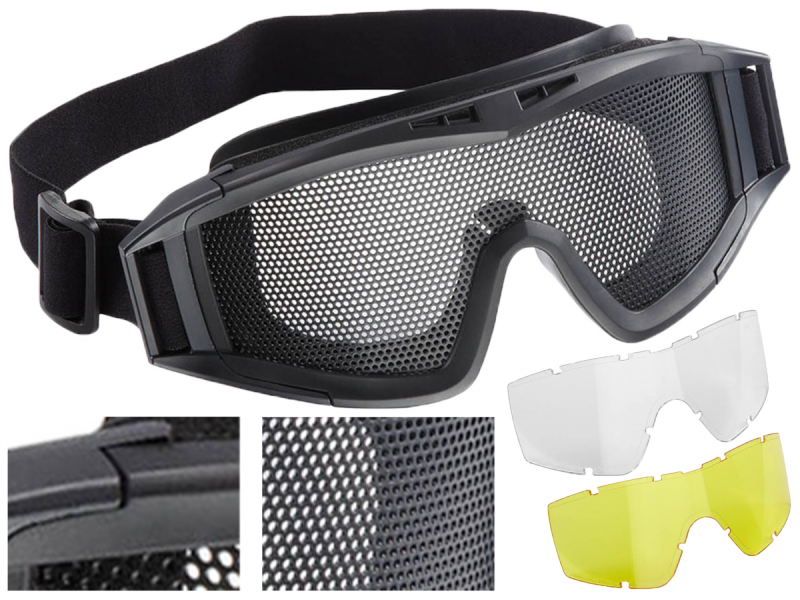 Strzeleckie gogle ochronne Elite Force MG300