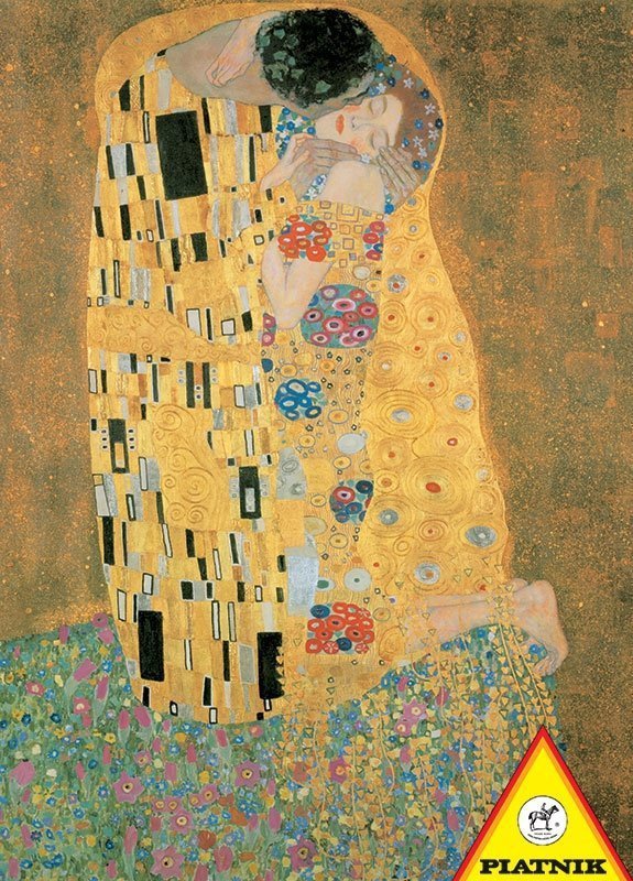 Puzzle 1000 Elementów Piatnik - Klimt Pocałunek