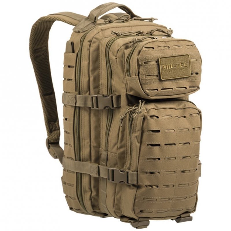 Plecak Mil-Tec Assault Laser Cut Small 20 l Coyote Tan (14002605)