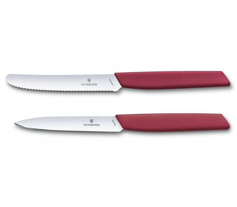Zestaw noży do warzyw i owoców Swiss Modern, 2 elementy Victorinox 6.9096.2L4