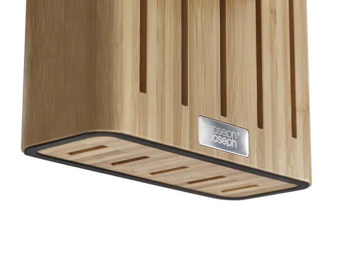 Joseph Joseph Zestaw 5 noży w bloku bambusowym, Elevate Steel