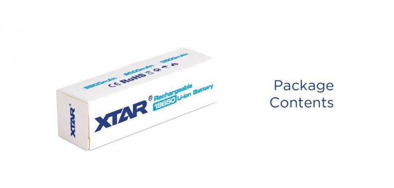 Akumulator Xtar 18650 3,6V Li-Ion 3600mAh z Zabezpieczeniem